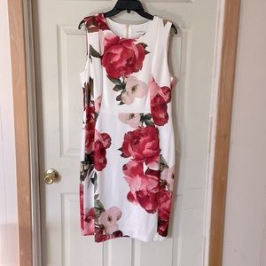 Calvin Klein, size 14, floral print dress